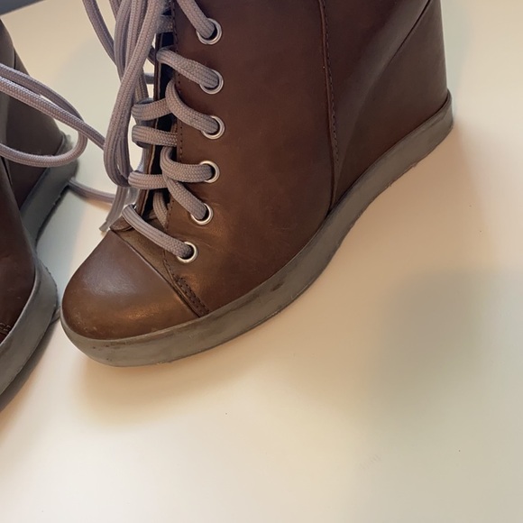 SEE BY CHLOE lace up wedge sneakers - Picture 3 of 5